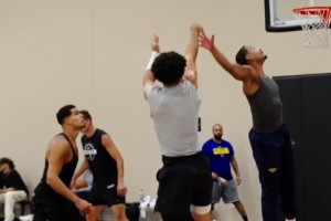 休赛期保持状态！多位NBA球员齐聚洛杉矶NBPA训练中心打训练赛